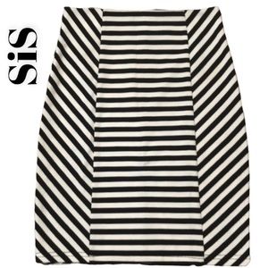 💥3 for $15💥SIS Pencil Skirt, Striped